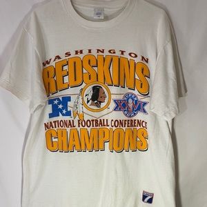 VINTAGE WASHINGTON REDSKINS LARGE SUPERBOWL CHAMPS